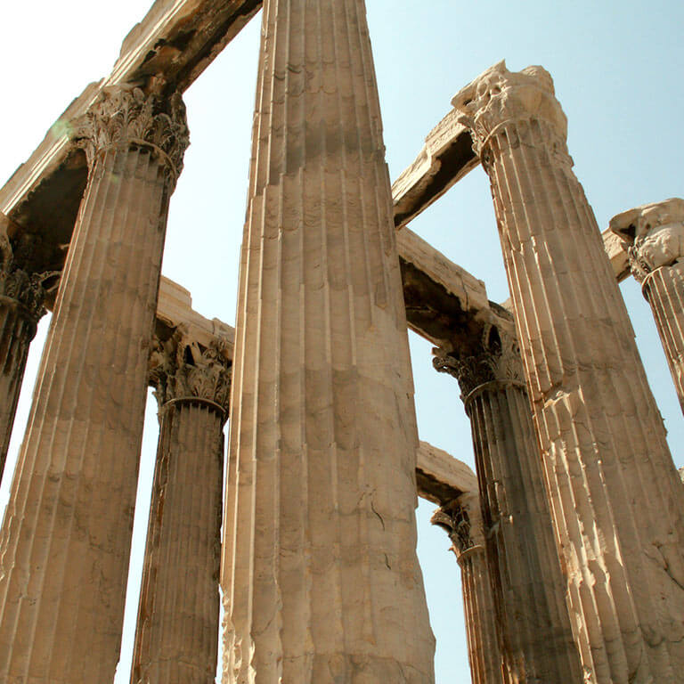 Athens columns